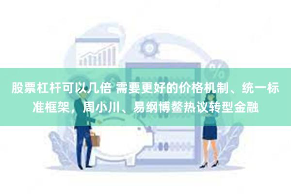 股票杠杆可以几倍 需要更好的价格机制、统一标准框架，周小川、易纲博鳌热议转型金融